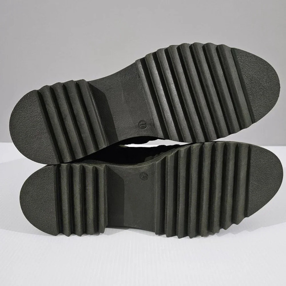 Miz Mooz Fanley Ankle Boot Womens EU 40 Forest Green Suede Slouchy Combat NEW - Picture 11 of 13